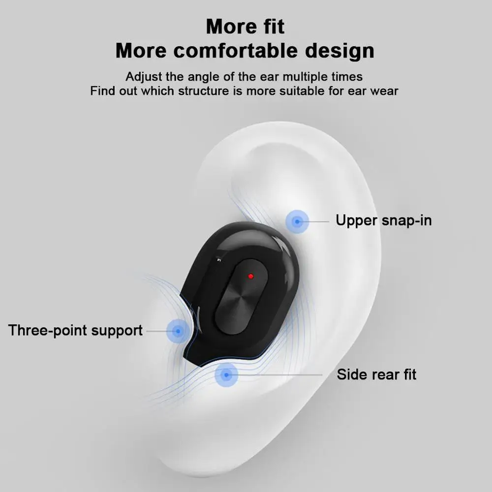 30PCS N9 TWS Bluetooth Wireless Earphone 5.0 Touch Control Earbuds Waterproof 9D Stereo Music Headset with charging box