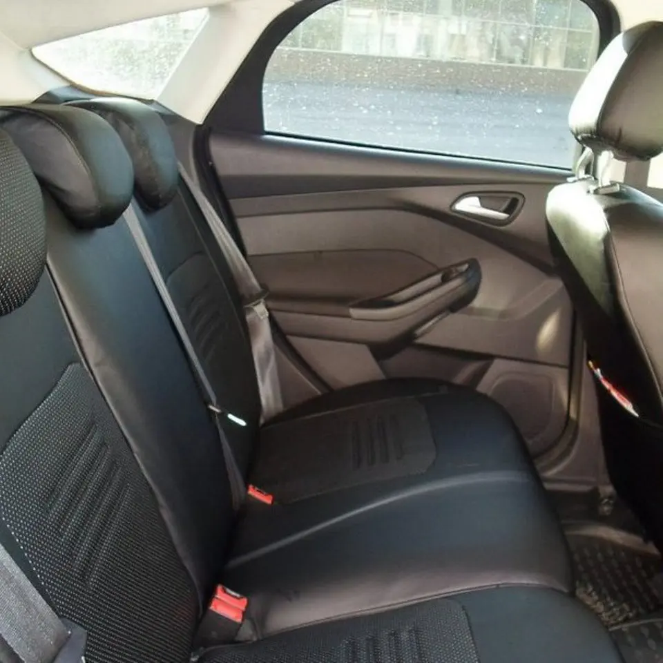 Для Ford Focus 3 2011- Комплект модельных чехлов для сидений только для комплектаций Ambiente/Trend(Модель Турин экокожа