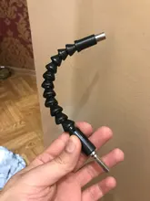 Broca de destornillador eléctrico multifuncional, manguera flexible Universal de serpiente, conexión de eje cardán, extensión blandas, varilla de enlace