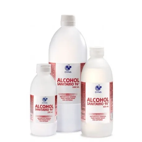 1ud sanitaire alcohol 250ml/500ml/1000ml DYN to clean 96 degree for disinfect