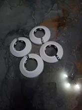 Faucet Decoration-Cover Snap-On-Plate Shower Kitchen Plastic 1pc Plug Angle-Valve-Pipe