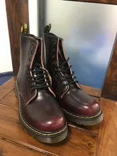 Pasal-Botines de piel auténtica para Mujer, Botas de trabajo, calzado cómodo para Otoño e Invierno