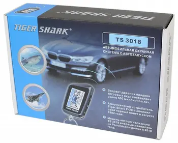 

Car Alarm TIGER SHARK TS 3018 двухст. Охр. System with автозапуском