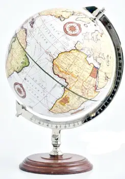 

Blue Earth Globe - 10 Inch Decorative World Map