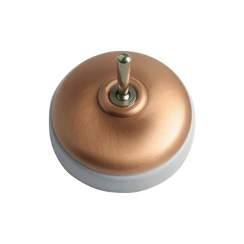 

Switch porcelain surface finished matte copper