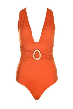 

Trendyol Beli Arched Back Detailed Swimsuit TBESS20MA0080