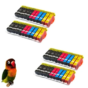 

Pack 40 compatible ink cartridges canon (pgi-520bk / cli-521 bk/c/m/y) canon Pixma MX 870, Pixma MX 860, Pixma MP 980, Pixma M