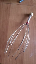 Massager Relax SPA Neck-Stress Scalp 12-Finger-Head Physician 1pcs Release-Head Steel