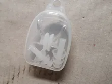 De alta calidad de silicona impermeable tapones de natación para oídos nariz conjunto con rizador caja llena auricular para surf buceo y aprendizaje piscina 06