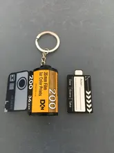 LLavero de película de fotos enrollable, regalos de pareja, álbumes de fotos artesanales, cubierta de llaveros, recuerdo personalizado, regalo del Día de la madre, regalo para enamorados, 10 Uds.