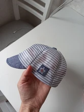 Sombrero Mono para bebé de algodón para verano, gorro Niño a rayas informal, aleros suaves, protección solar, gorros, gorros