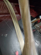 AliLeader-extensiones de cabello sintético liso, 20 colores, 50Cm de largo