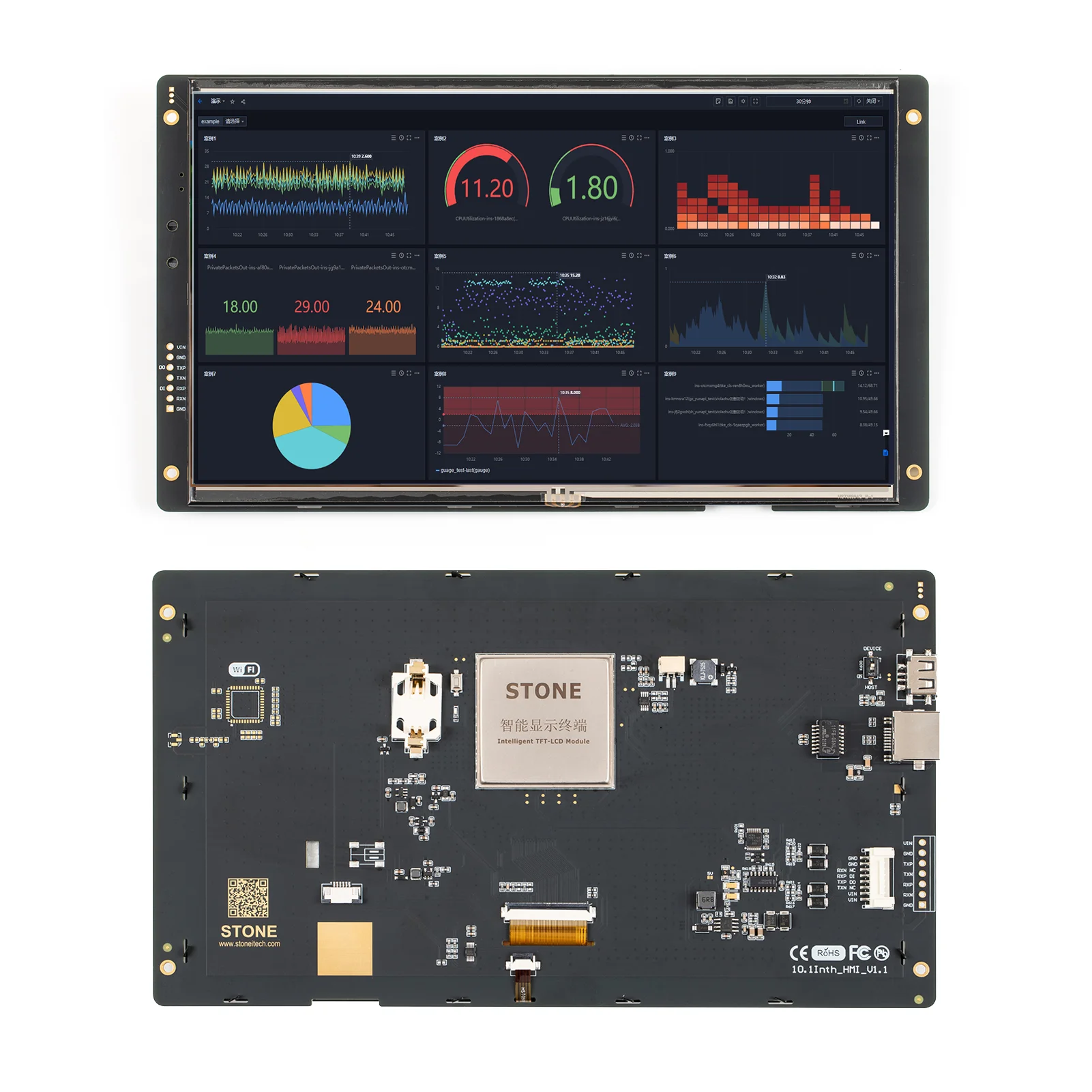 programming tft lcd display made in china