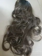 Synthetic Wigs Hair Bangs Wavy Cosplay Lolita Party Dark-Brown Long Black-Women Heat-Resistant