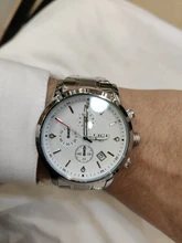 LIGE-reloj analógico de acero inoxidable para hombre, accesorio de pulsera de cuarzo resistente al agua con cronógrafo, complemento masculino deportivo de marca de lujo con diseño moderno, 2021