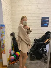 Outwear Jackets Long-Coats Camel ZXQJ Woolen Girls Chic Elegant Spring-Autumn Vintage Women