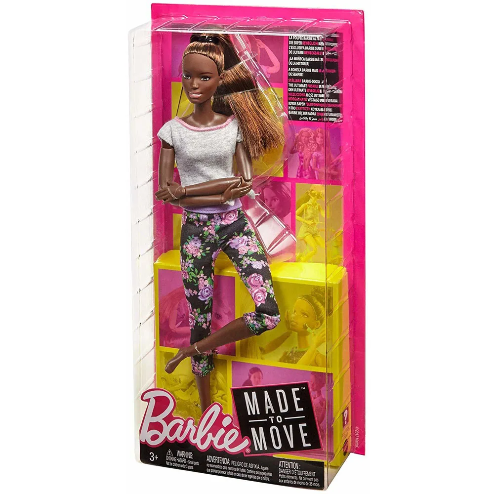 Кукла Barbie Безграничные движения Йога Темные волосы