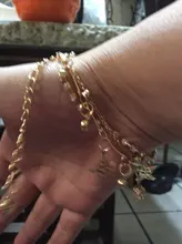Pulseras con cadena de Color dorado multicapa para mujer, brazaletes con dije de corazón, brazaletes de cristal, novedad de 2020