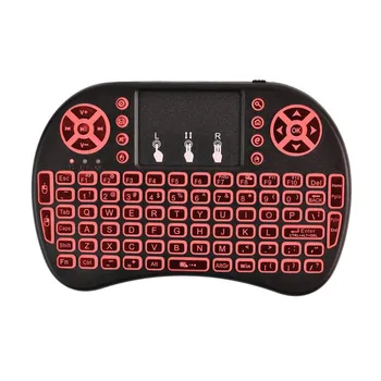 

Keyboard Mini Keyboard Bluetooth 2,4 GHz 10 meters QWERTY luminous 3 colors #5605