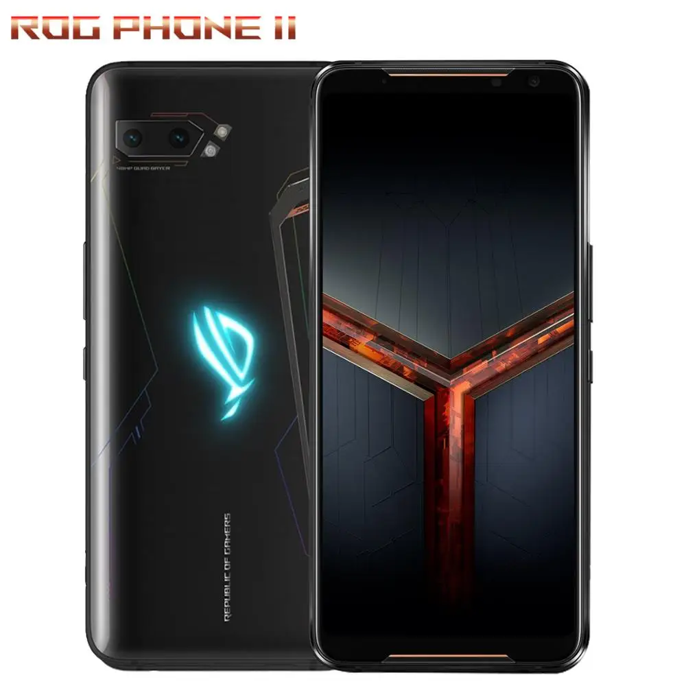 

Global Version ASUS ROG Phone 2 Smartphone 12GB RAM 512GB ROM Octa Core Snapdragon 855 6000mAh NFC Android9.0 OTA update