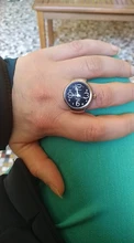 Anillo de cuarzo elástico para hombre y mujer, relojes para el dedo anillos joyas regalos XRQ88