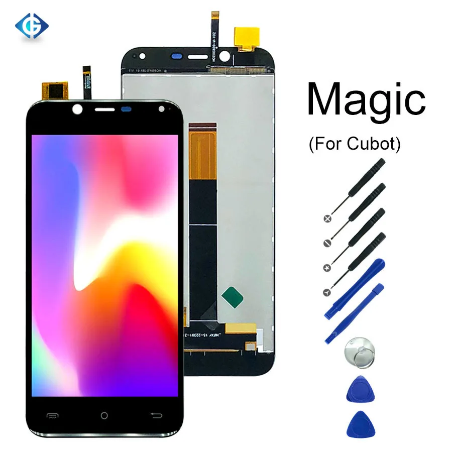 10 шт. ЖК-экран для Cubot Magic Запчасти для Cubot Magic ЖК-дисплей Замена сенсорного экрана экспресс-почтой DHL