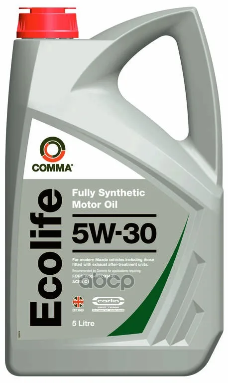 COMMA Масло Моторное 5w30 Comma 5л Синтетика Ecolife Comma Ecl5l