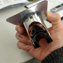 Shower-Head-Holder Self-Adhesive Adjustable Suction-Up Drill-Free Handheld Polished Useful