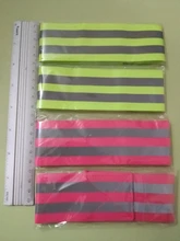 Bandas reflectantes elásticas para brazo, pierna y correas de tobillo, reflectantes de seguridad, cintas de correa para correr por la noche, caminar y ciclismo