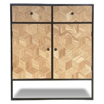 

Chest of drawers Emma Metal MDF Wood (35 x 90 x 80 cm) Brown