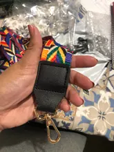 Correa ajustable de arcoíris para bolso, Correa ancha para hombro, accesorio de repuesto, parte ajustable