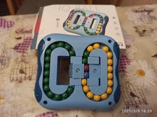 Cubo giratorio de inteligencia mágica para niños, juguete educativo con giroscopio para dedos