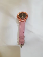 Reloj de pulsera informal de cuero para mujer, de cuarzo, con cielo estrellado, femenino