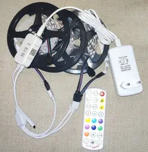 Bluetooth Led Strip Light RGB 5M LED Light Tape DC12V SMD 5050 Waterproof LED Light 10M