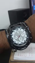 Jessingshow-Relojes Retro de cuero para hombre, cronógrafo deportivo, de cuarzo, estilo Punk, Masculino, 2020