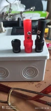 30 Uds Banana macho rojo + negro 4mm de Audio de Cable de altavoz Cable de tipo tornillo conector Banana
