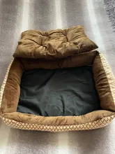 Caseta de lana suave y grande para bebé, cama de perro y gato, cálido y acogedor, nido de lana suave, cestas para perro, estera impermeable para otoño e invierno, 2020