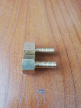 Adaptador de acoplador de junta de conector de cobre, manguera de latón, 4mm, 6mm, 8mm, 10mm, 19mm, 1/8 , 1/4, 1/2 , 3/8, BSP, hilo femenino
