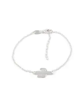 

Silver Bracelet with cactus