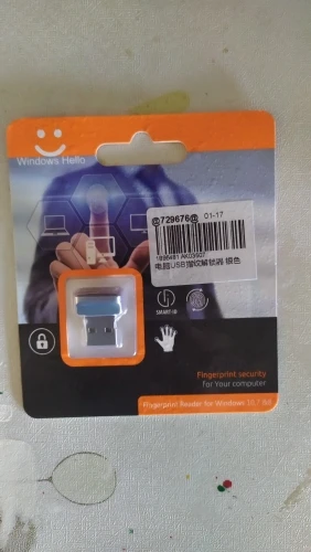 Отзыв о товаре USB-считыватель отпечатков пальцев для безопасных ключей Windows, биометрический сканер отпечатков пальцев, сенсорный модуль для мгновенного прикосновения, простой в использовании, 1 шт. от пользователя F***o