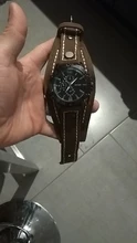 Jessingshow-Reloj de pulsera de cuarzo para hombre, cronógrafo de lujo, estilo Punk, de cristal azul, a la moda