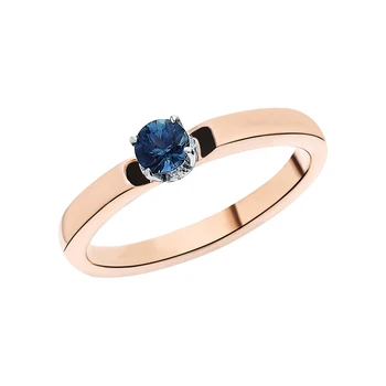 

Gold ring with sapphires and diamonds sunlight sample 585