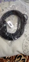 Techage-Cable de extensión para CCTV, Cable de 5 metros, 5,5mm x 2,1mm, enchufe macho para cámara de seguridad CCTV, 5 m/10m, adaptador de fuente de alimentación