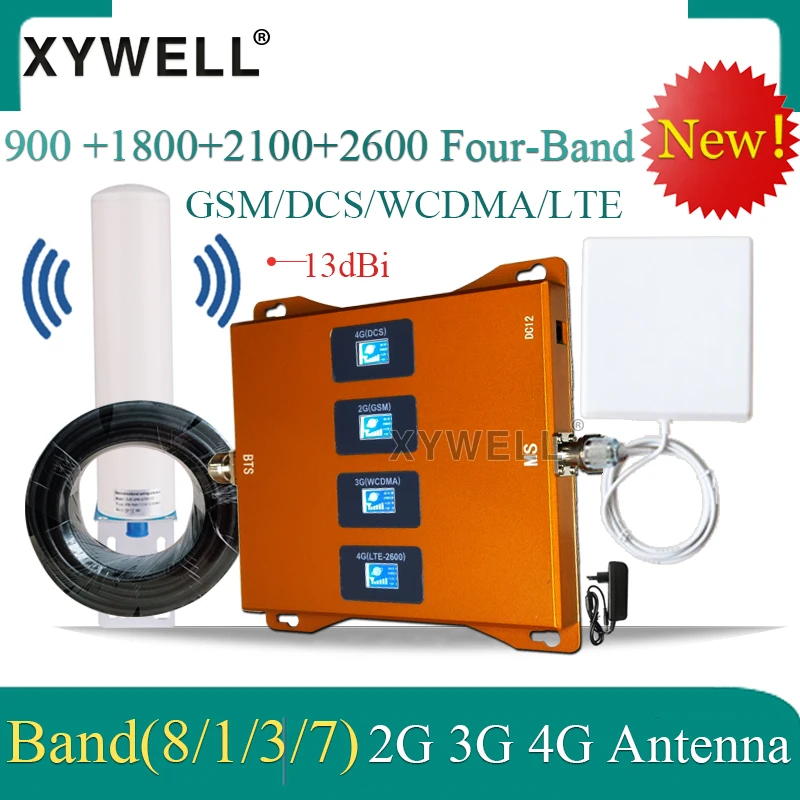 900 1800 2100 2600 Mhz Four-Band 4G Cellular