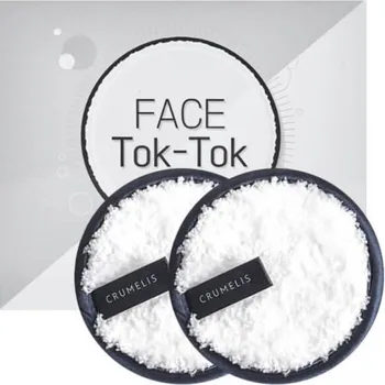 

Cosmetic sponge for simple and easy cleansing of the skin crumelis face tok tok 2 pcs per pack