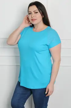 

Sans Textile Women 'S Back Robasi Ruched Omuzlari Stone Futher Viscose Blouse 65 N15695