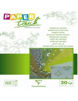 

PAPERS WORLD WITH DIFFERENT COLORS 20 SHEETS 21X29.7 CM GREEN