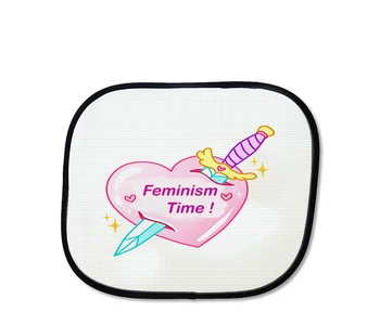

PARASOL LOGO HOUR FEMINIST sunshield car