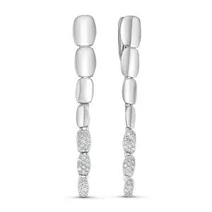 

Earrings with cubic zirkonia