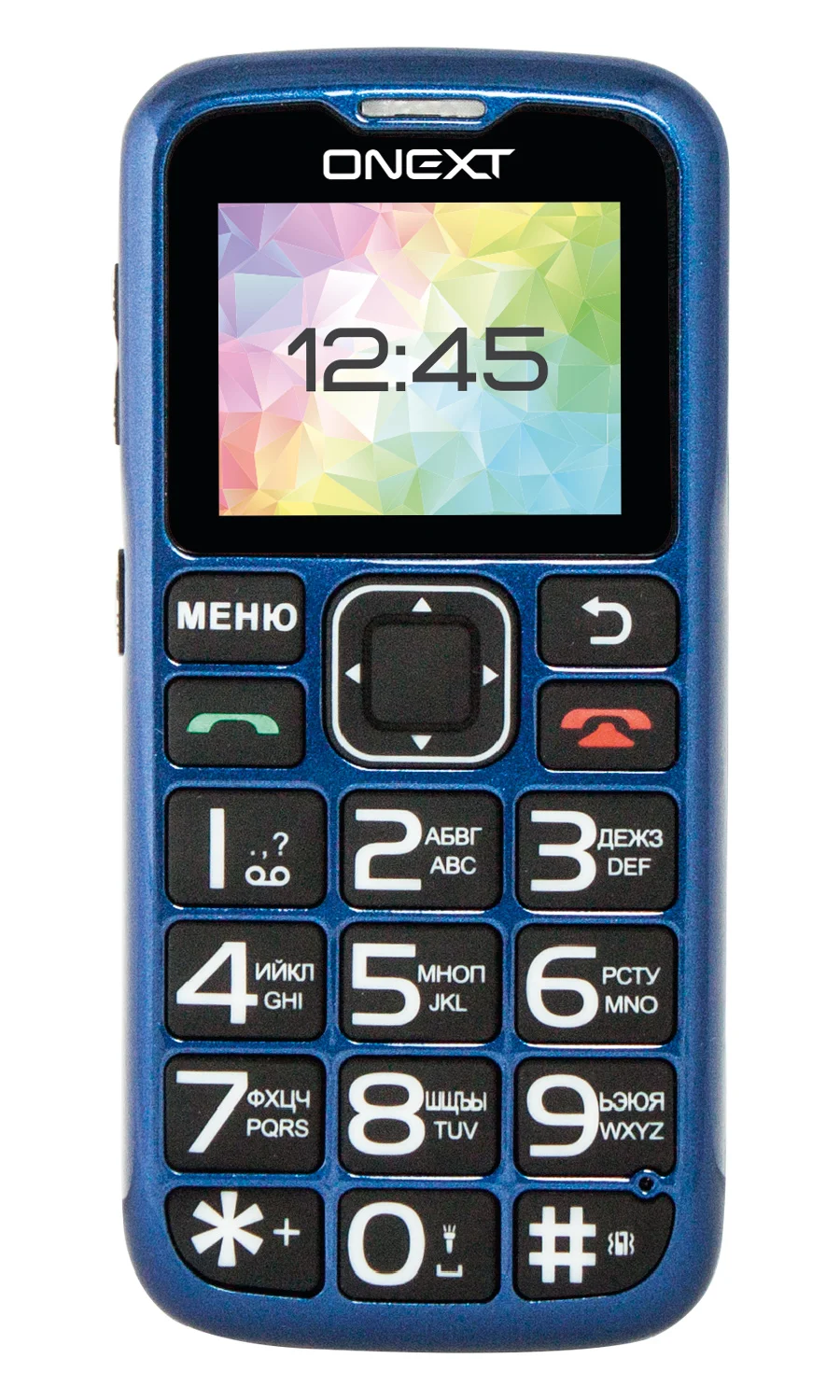 Телефон ONEXT с большими кнопками Care-Phone 5 - Цвет: Синий